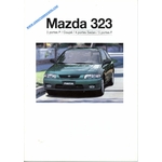 BROCHURE MAZDA 323 1.51 1.8 16V V6 2.0 24V DE 1997