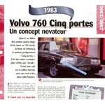 FICHE TECHNIQUE VOLVO 760 BREAK 1983