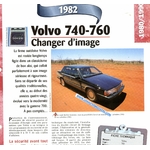 FICHE TECHNIQUE VOLVO 740 760 1982