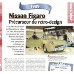 FICHE TECHNIQUE NISSAN FIGARO 1989