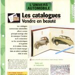 FICHE AUTOMOBILE LES CATALOGUES VENDRE EN BEAUTÉ