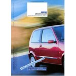 CATALOGUE BROCHURE FIAT CINQUECENTO ZUBEHÖR ACCESSOIRES 1996