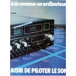 PUBLICITE AEG TELEFUNKEN TRX2000 - ADVERTISEMENT HI-FI 1977