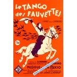 LE TANGO DES FAUVETTES - TANGO DELLE CAPINERE -  PARTITION 1928