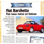 FICHE AUTO COLLECTION FIAT BARCHETTA 1995