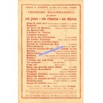 PARTITION LA VALSE ACCORDEON - RENE FLOURON - PIERRE CHAGNON