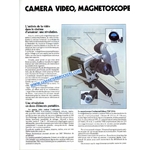 PUBLICITÉ CONTINENTAL EDISON CAMERA VIDEO MAGNETOSCOPE - ADVERTISING 1979