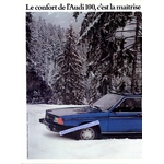 PUBLICITÉ AUDI 100L 1.6 100GLS 2L 100GLE 2.2 Litres - ADVERTISING 1978