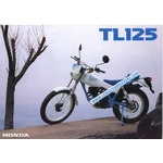 BROCHURE HONDA TL 125 MOTO TRIAL TL125