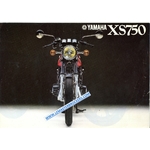 YAMAHA XS 750 DOHC XS750 BROCHURE MOTO