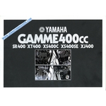 brochure moto YAMAHA GAMME 400CC  SR400 XT400 XS400C XS400SE XJ400