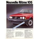 brochure FIAT RITMO 105TC