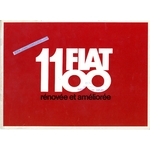 catalogue FIAT 1100 ET 1100R