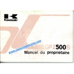 KAWASAKI GPZ500S - MANUEL DU PROPRIETAIRE GPZ 500 S