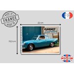 PANHARD LE MANS EN ILLUSTRATION SUR UN CARNET ENTRETIEN UNIVERSEL