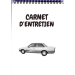 CARNET DE SUIVI D'ENTRETIEN VEHICULE 505