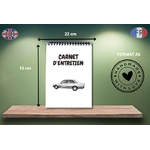 CARNET DE SUIVI DENTRETIEN VEHICULE 505