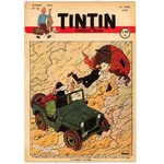 JOURNAL DE TINTIN 1949 DU 21 AVRIL - COUVERTURE HERGE