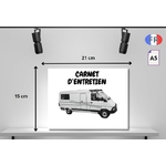 CARNET D'ENTRETIEN CAMPING CAR ET VAN