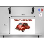 CARNET ENTRETIEN RESTAURATION 2CV DEUCH