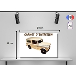 CARNET ENTRETIEN SCOUT