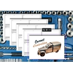 CARNET ENTRETIEN VOITURE DE COLLECTION FOURGONNETTE