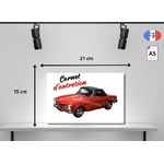 FACEL VEGA HARD TOP - CARNET ENTRETIEN RESTAURATION DE NOTES