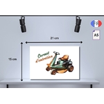 CARNET ENTRETIEN RESTAURATION TONDEUSE AUTOPORTEE