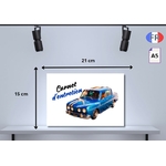 CARNET ENTRETIEN RESTAURATION R8 GORDINI