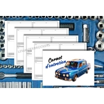 CARNET ENTRETIEN RESTAURATION R8 GORDINI