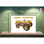 CARNET ENTRETIEN RESTAURATION TRACTEUR AGRICOLE