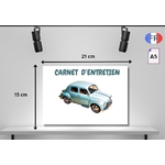 CARNET ENTRETEN RESTAURATION 4CV