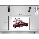 CARNET ENTRETIEN RESTAURATION YOUNGTIMER BERLINE 405MI16