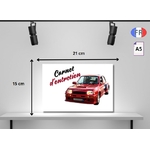 CARNET ENTRETIEN RESTAURATION R5 TURBO