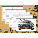 CARNET ENTRETIEN RESTAURATION VOITURE DE COLLECTION XJ6