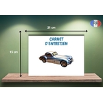 CARNET ENTRETIEN RESTAURATION VOITURE DE COLLECTION XK