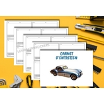 CARNET ENTRETIEN RESTAURATION VOITURE DE COLLECTION XK