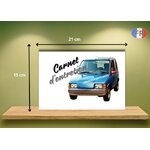 CARNET ENTRETIEN RESTAURATION VOITURE SANS PERMIS