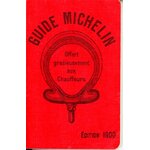 GUIDE MICHELIN EDITION 1900