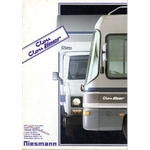 BROCHURE CAMPING-CAR NIESMANN CLOU LINER VW LT40 ET MERCEDES