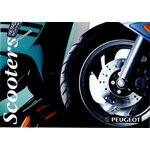 BROCHURE SCOOTER PEUGEOT SV J 50T 50L SPORT SV80 SV125 STL3 ST RAPIDO 1993