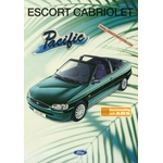FORD ESCORT CABRIOLET PACIFIC - BROCHURE FORD 1996 - ALLEMAND