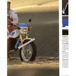 BROCHURE YAMAHA TW 200 TRAILWAY TW200 1989
