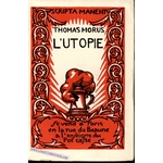 THOMAS MORUS L'UTOPIE ENSEIGNE DU POT CASSE PARIS 1927 - TIRAGE LIMITEE PAPIER CHESTERFIELD