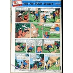 PLANCHE VOL 714 POUR SIDNEY TINTIN HERGE