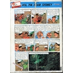 BD PLANCHE VOL 714 POUR SIDNEY TINTIN HERGE