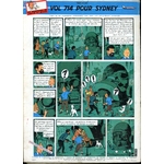 BD PLANCHE VOL 714 POUR SIDNEY TINTIN HERGE