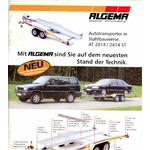 BROCHURE ALGEMA REMORQUE AT2014 2414ST 1993