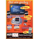 PUBLICITE HIFI INTERNATIONAL DE SEPTEMBRE 1999
