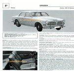 FICHE PRESSE VOLVO 122S SEDAN